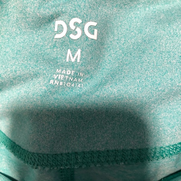 Teal colored DSG workout leggings - Picture 3 of 3